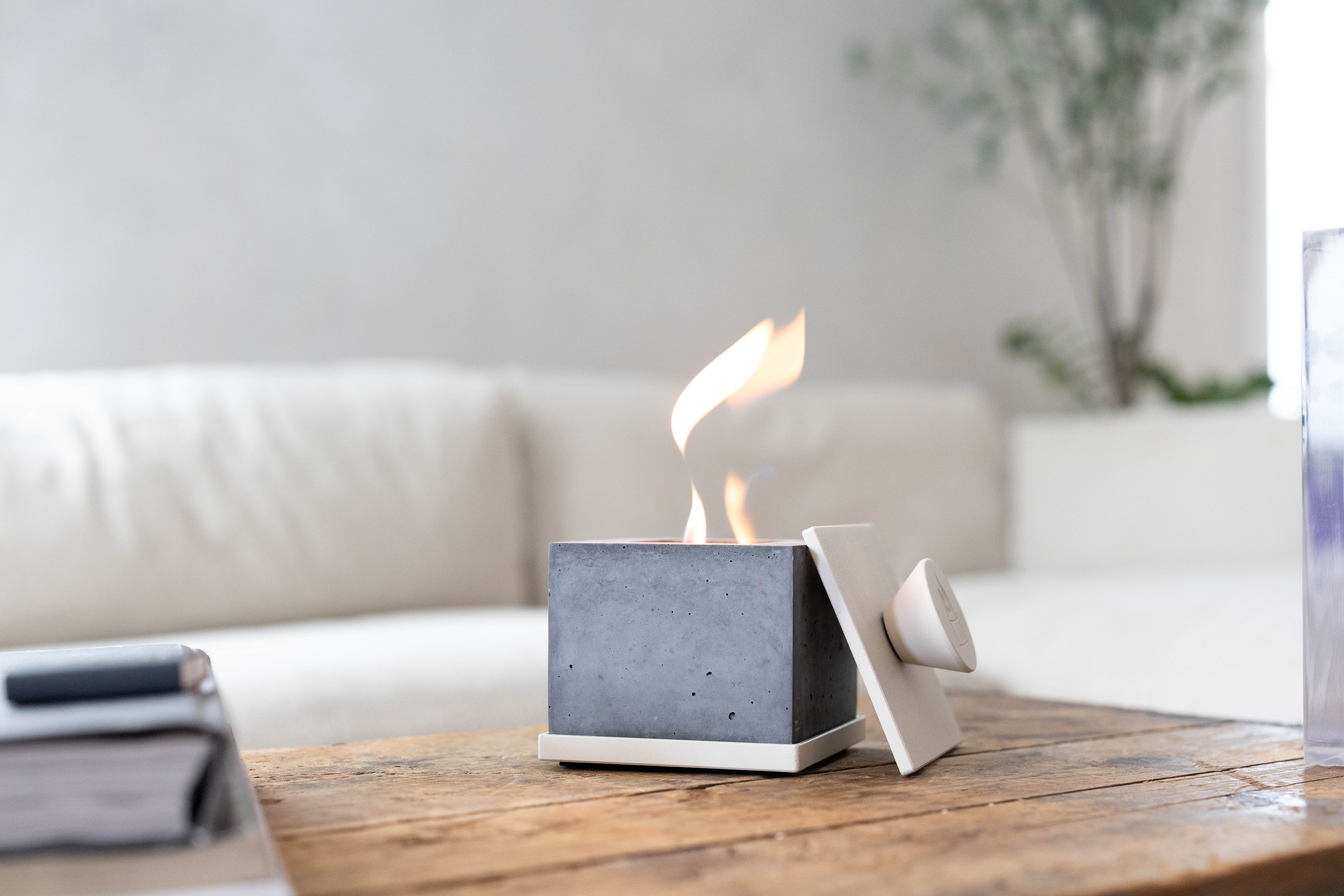 Square Personal Fireplace