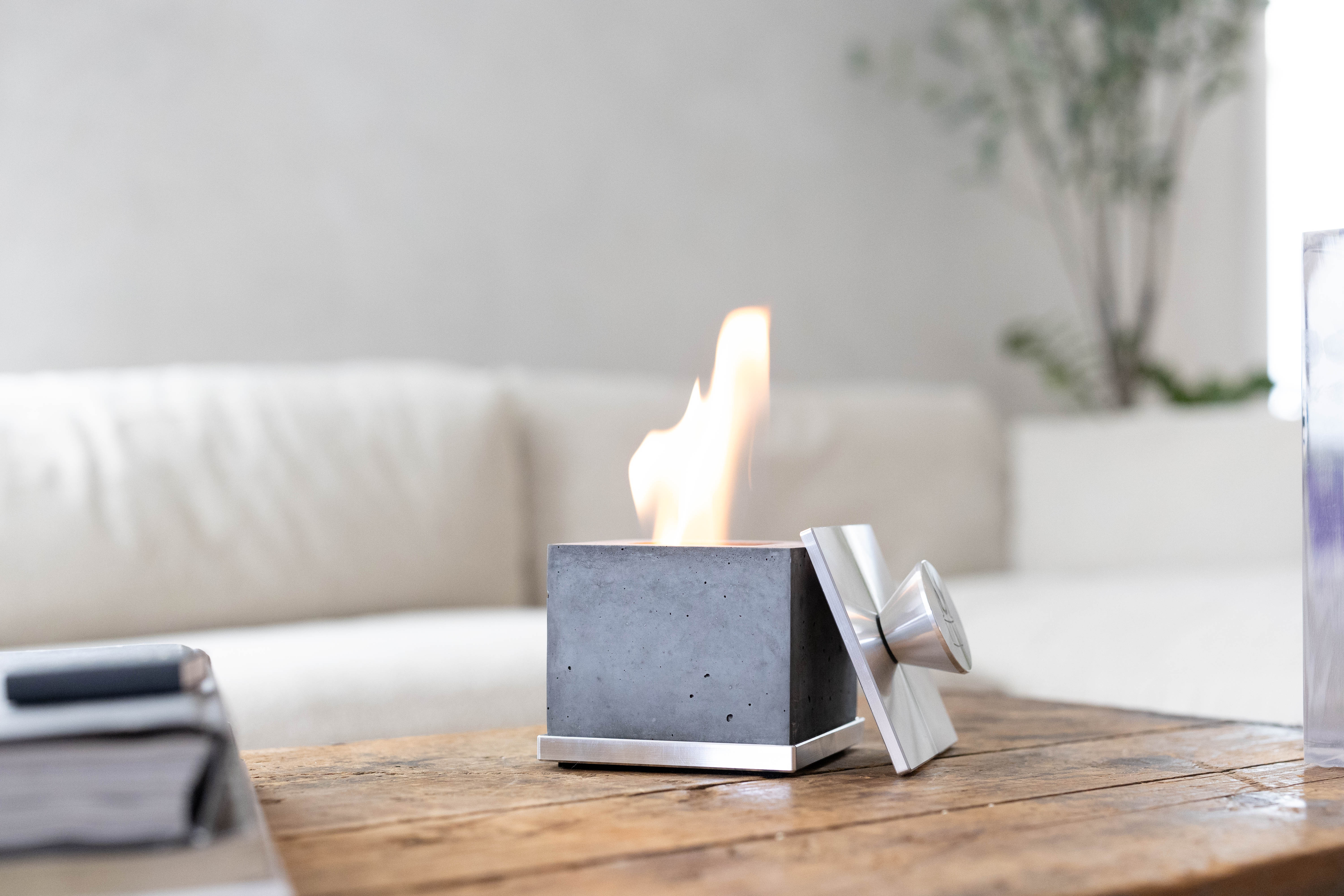 Square Personal Fireplace